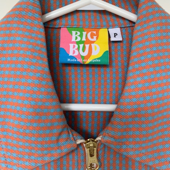 Big Bud Press Gingham Checkers Ricky Jacket, Size P - Picture 8 of 11